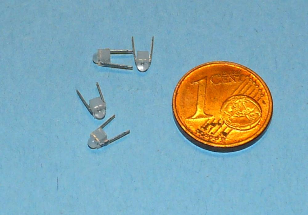 VQA 15, LED, 1,8mm, rot, Gehäuse diffus